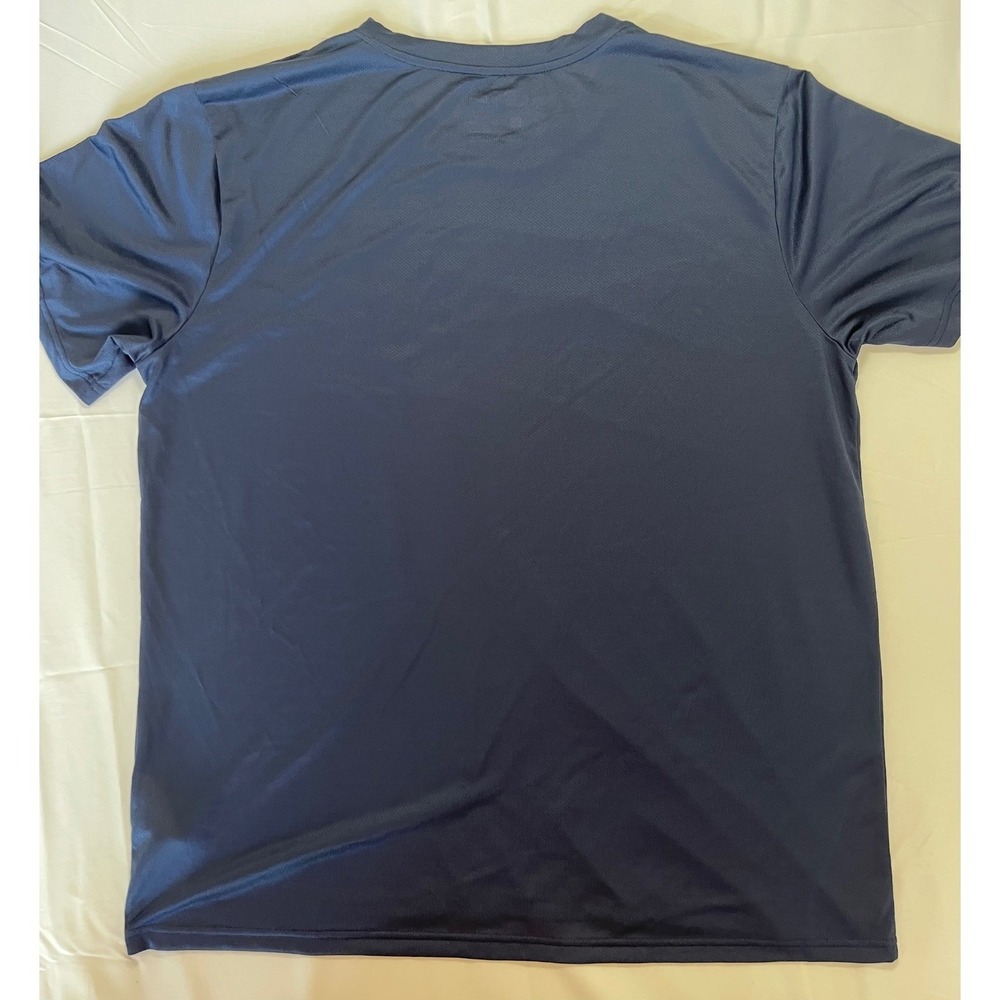 Nike Team MLB New York Yankees Navy Blue Performance T-Shirt Mens XL NY Logo - Picture 5 of 5